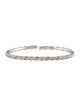 David Yurman 18K Diamond Sculpted Cable Flex Cuff