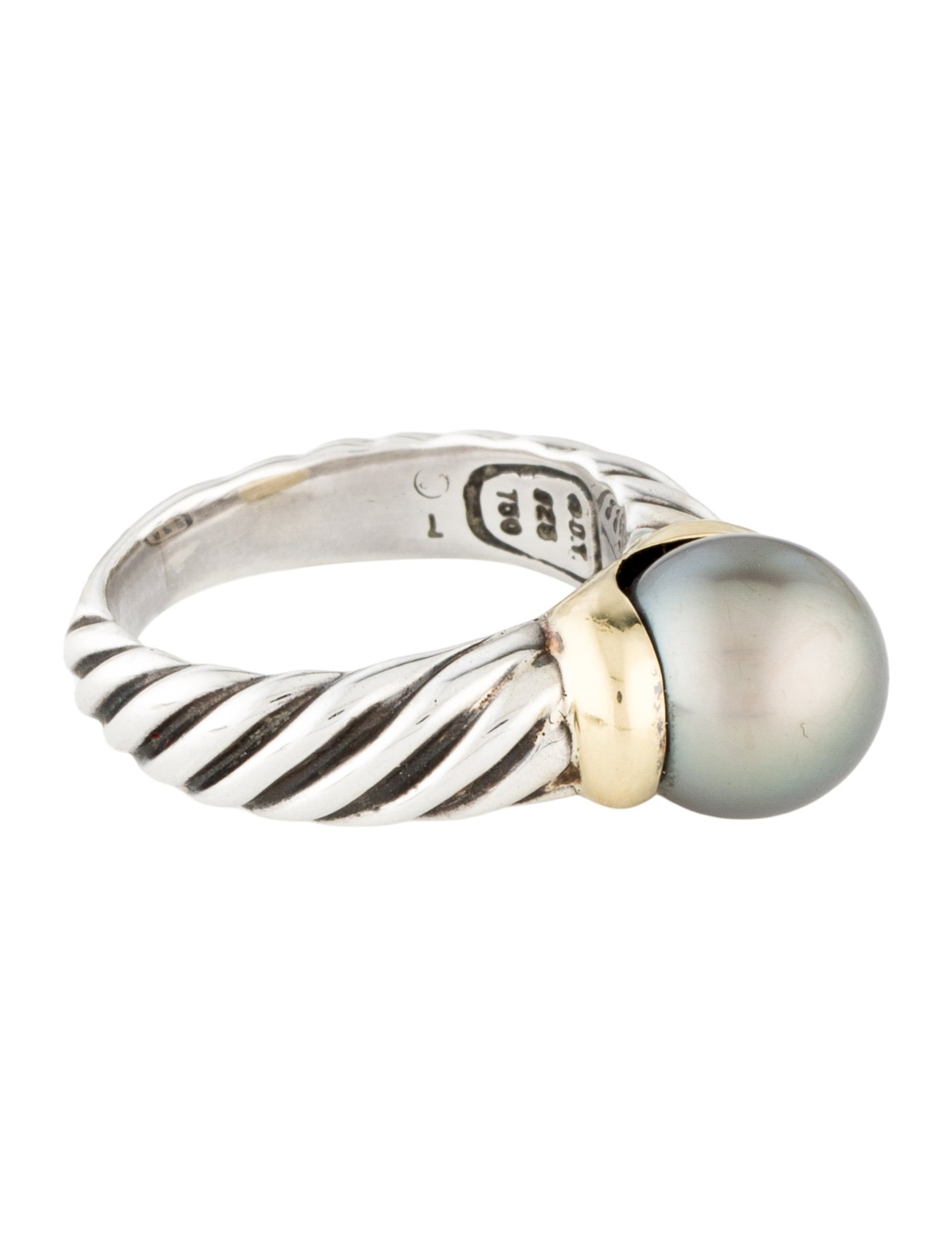 David Yurman Pearl Cocktail Ring