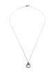 David Yurman Two-Tone Cable Heart Pendant Necklace