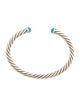 David Yurman Turquoise Cable Cuff