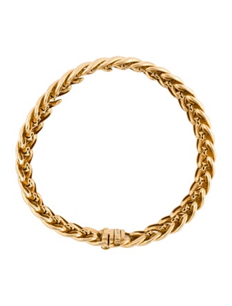 David Yurman 18K Sculpted Cable Bracelet