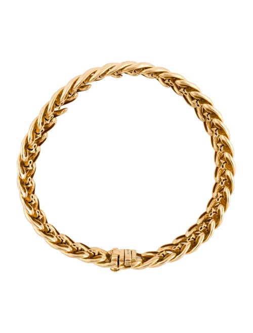 David Yurman 18K Sculpted Cable Bracelet