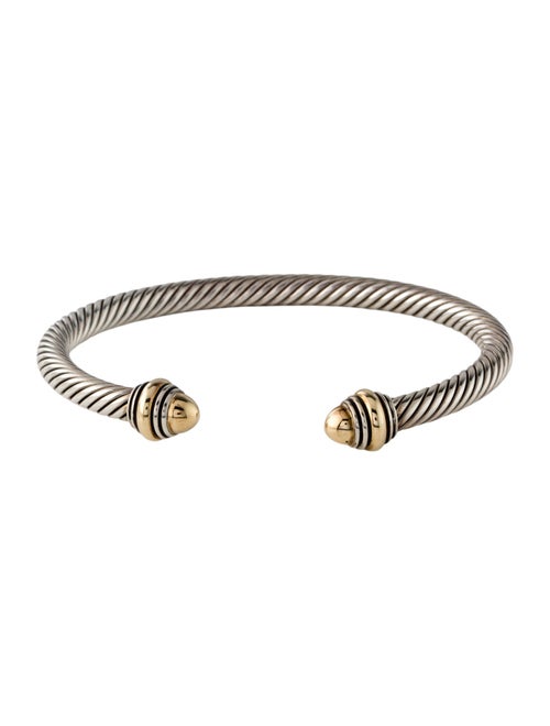 David Yurman Two-Tone Classic Cable Cuff Bracelet