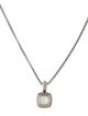 David Yurman Mother of Pearl & Diamond Petite Albion Pendant Necklace