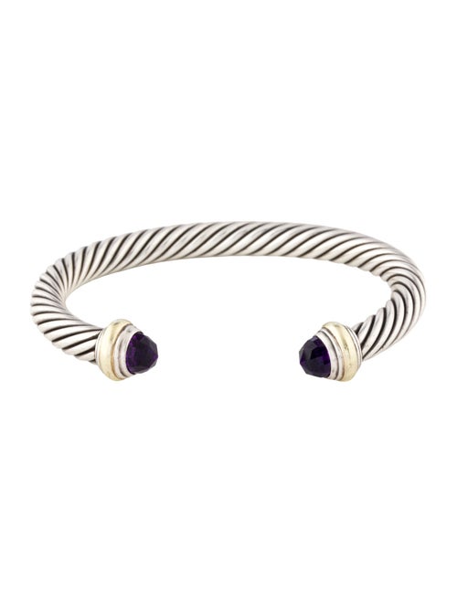 David Yurman Amethyst Cable Classic Cuff