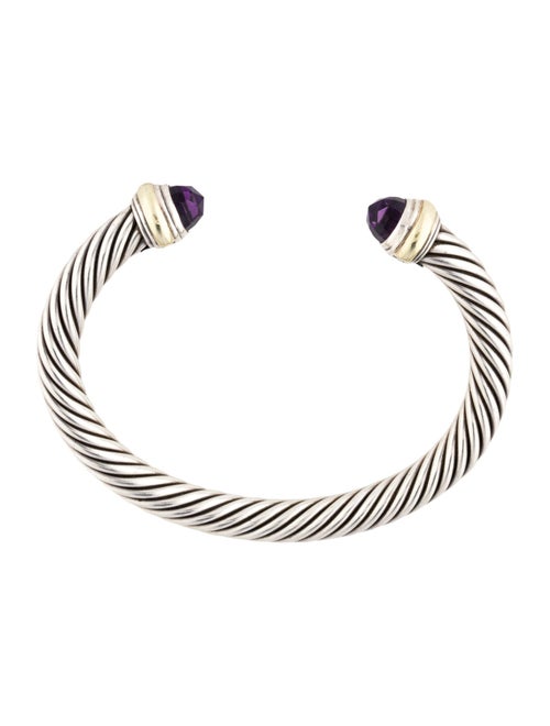 David Yurman Amethyst Cable Classic Cuff