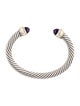 David Yurman Amethyst Cable Classic Cuff