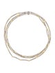 David Yurman Two-Tone Hampton Cable Multistrand Necklace
