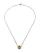David Yurman Citrine Cookie Classic Pendant Necklace