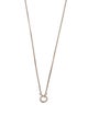 David Yurman Cable Amulet Vehicle Box Chain Necklace