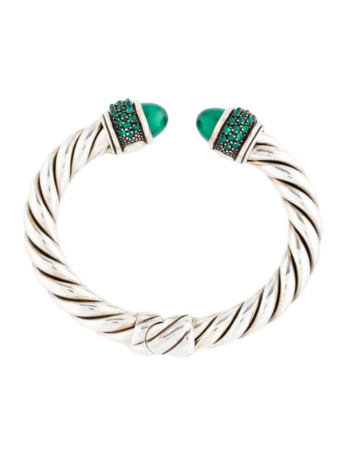 David Yurman Dyed Chalcedony Cable Bracelet