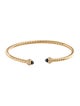 David Yurman Onyx & Diamond Classic Cablespira® Bracelet