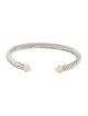 David Yurman Two-Tone Cable Classic Cuff