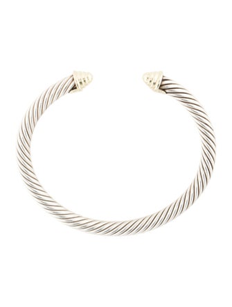 David Yurman Two-Tone Cable Classic Cuff