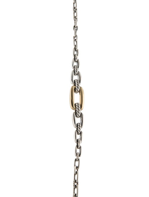 David Yurman Two-Tone Wellesley Link Necklace