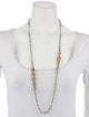 David Yurman Two-Tone Wellesley Link Necklace