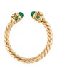 David Yurman 18K Emerald Renaissance Band