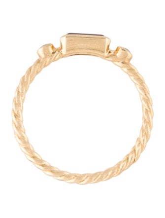 David Yurman 18K Tourmaline & Diamond Novella Ring