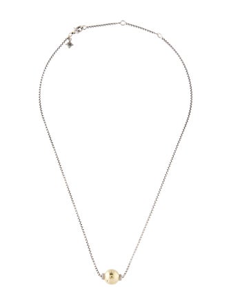 David Yurman Diamond Solari Pendant Necklace