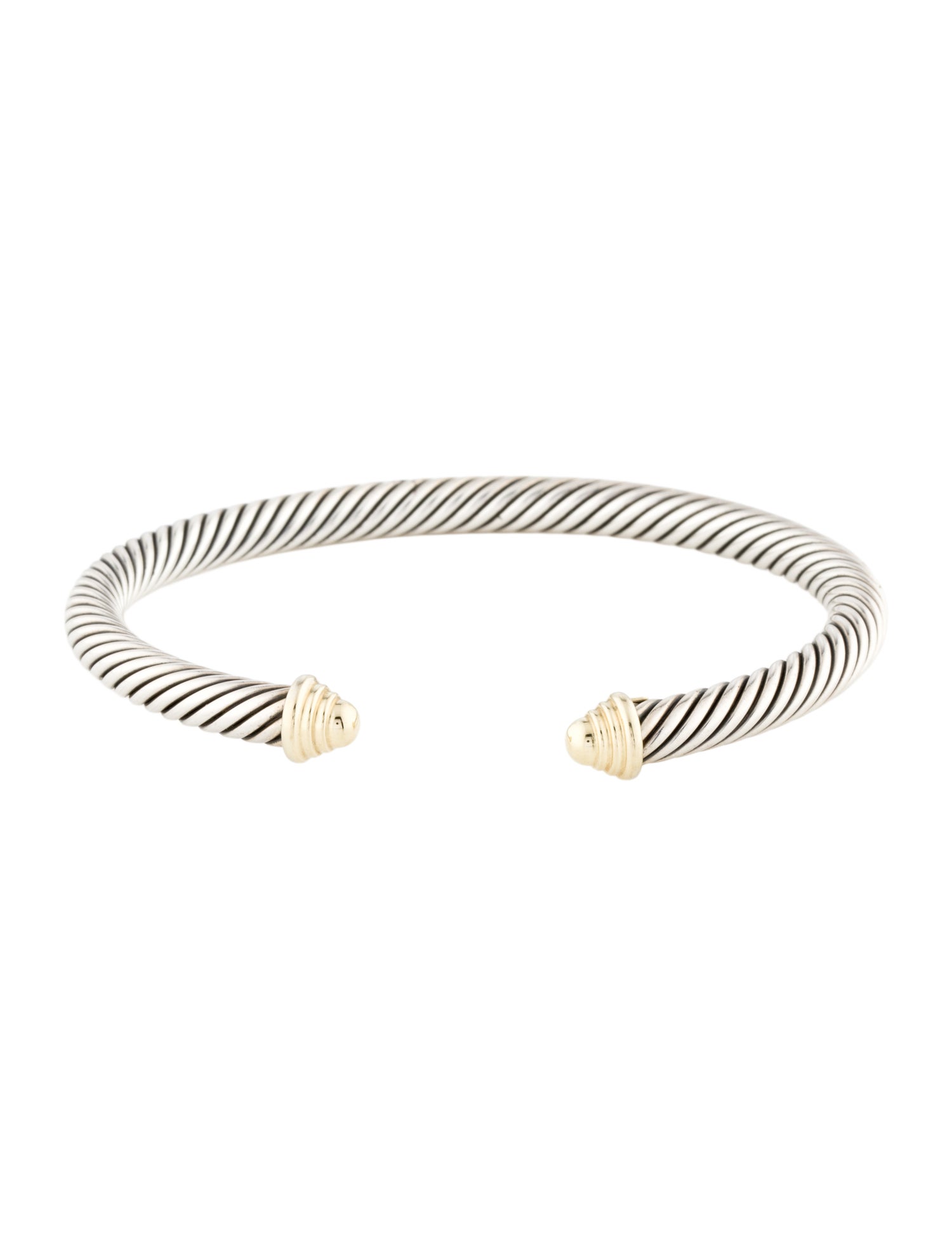 David Yurman Two-Tone Cable Classic Cuff