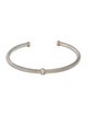 David Yurman Diamond Cable Flex Cuff Bracelet