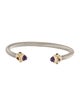 David Yurman Amethyst, Rhodolite & Tourmaline Renaissance Bracelet