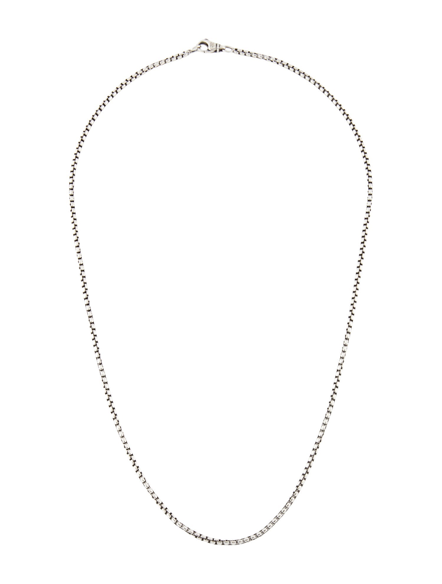 David Yurman Box Chain Necklace