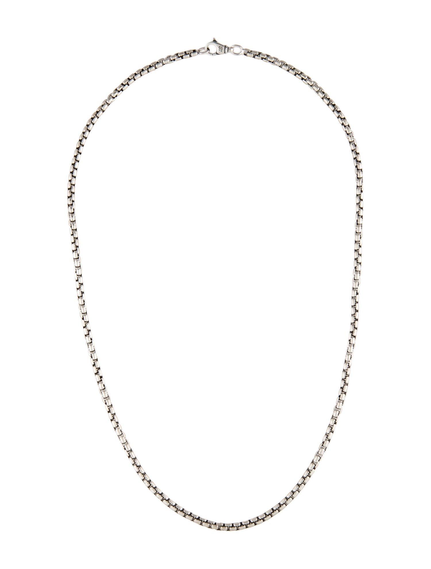 David Yurman Box Chain Necklace