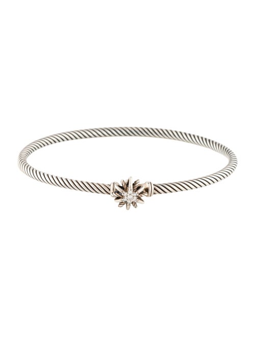 David Yurman Diamond Starburst Single Station Bracelet