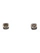 David Yurman Onyx & Diamond Albion Stud Earrings