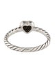 David Yurman Diamond Cable Collectibles Heart Stack Ring