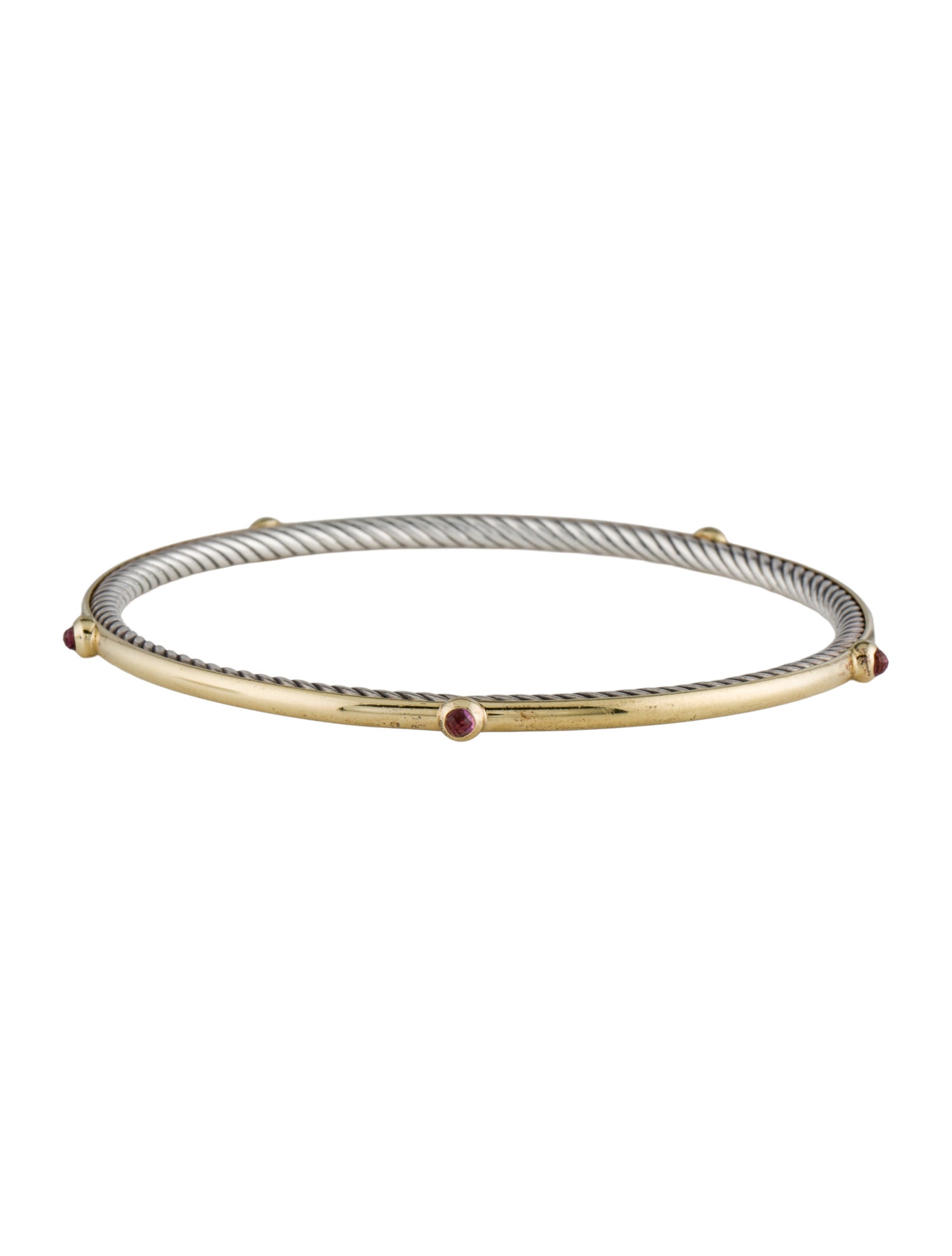 David Yurman Tourmaline Inside Bangle Bracelet