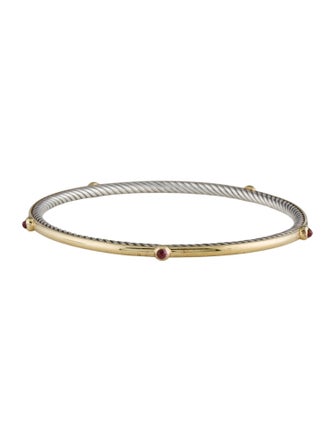 David Yurman Tourmaline Inside Bangle Bracelet
