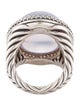 David Yurman Quartz & Diamond Oval Cocktail Ring