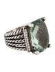 David Yurman Prasiolite & Diamond Wheaton Cocktail Ring