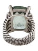 David Yurman Prasiolite & Diamond Wheaton Cocktail Ring