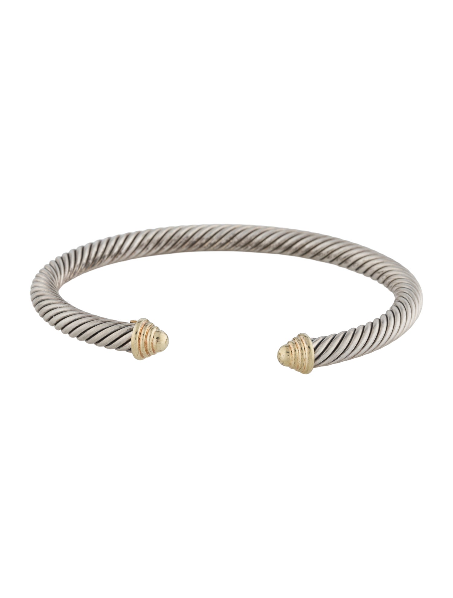 David Yurman Two-Tone Classic Cable Bracelet