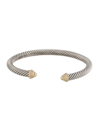David Yurman Two-Tone Classic Cable Bracelet