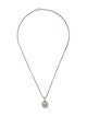 David Yurman Prasiolite & Diamond Petite Albion Pendant Necklace