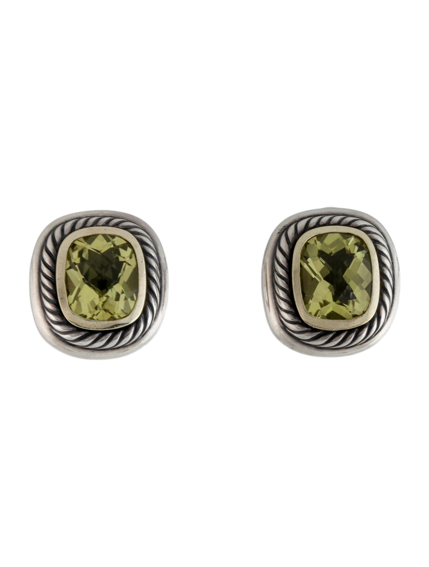 David Yurman Quartz Albion Clip-On Earrings