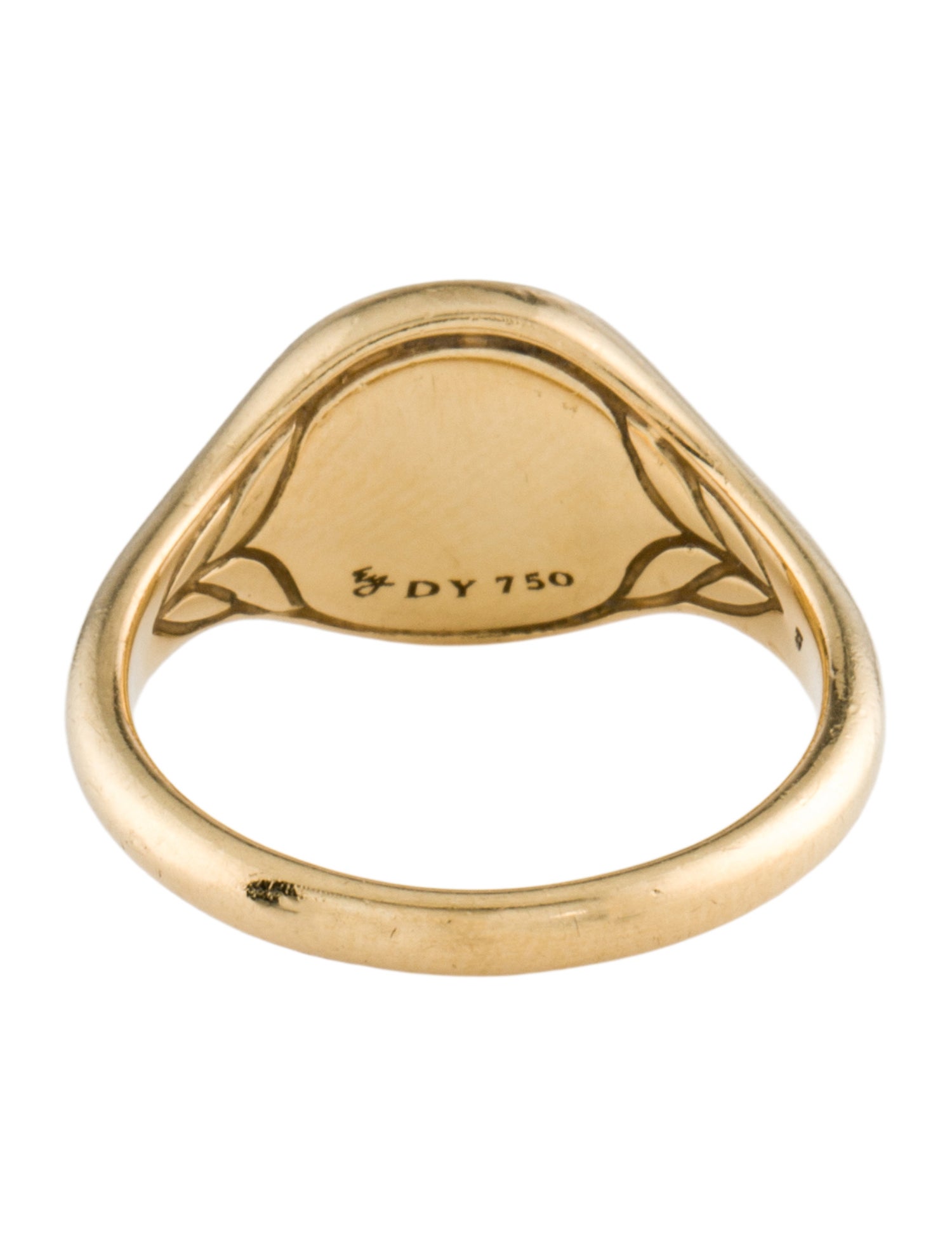 David Yurman DY Pinky Signet Ring