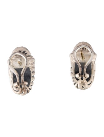 David Yurman Diamond Shrimp Earclips