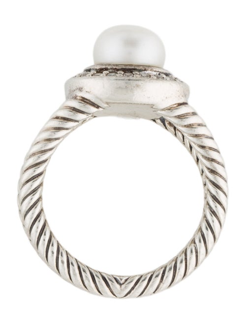 David Yurman Pearl & Diamond Cerise Ring