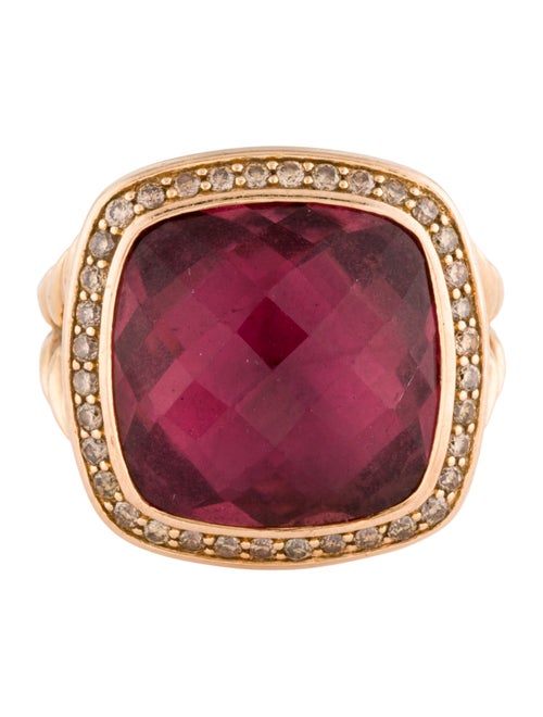 David Yurman 18K Tourmaline & Diamond Albion Cocktail Ring