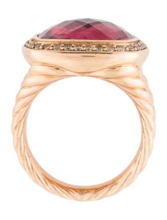 David Yurman 18K Tourmaline & Diamond Albion Cocktail Ring