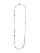 David Yurman Onyx & Hematine Elements Chain Necklace