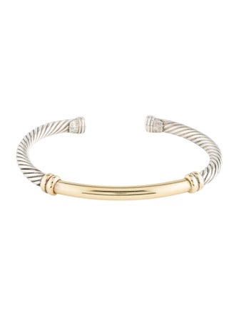 David Yurman Two-Tone Cuff Bracelet