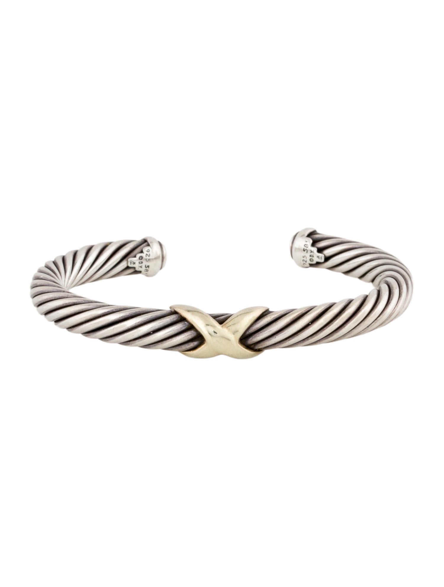 David Yurman X Cuff Bracelet