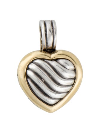 David Yurman Heart Locket Pendant Enhancer