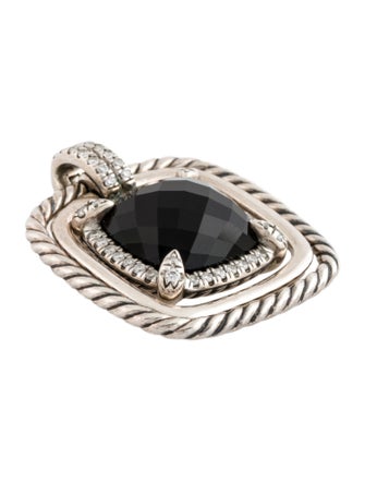 David Yurman Onyx & Diamond Châtelaine Pendant
